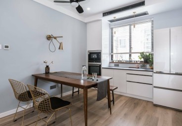 万科·第五城四期工业风书房效果图