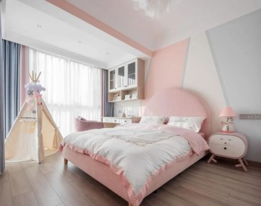 金辉·世界城现代简约儿童房效果图