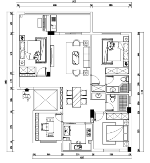 衢州 ·华都天元府现代简约功能区效果图