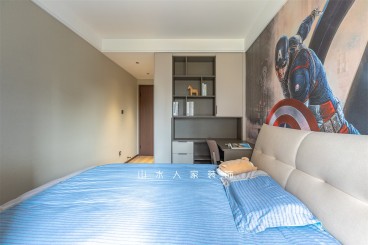 中建铂公馆现代简约儿童房效果图